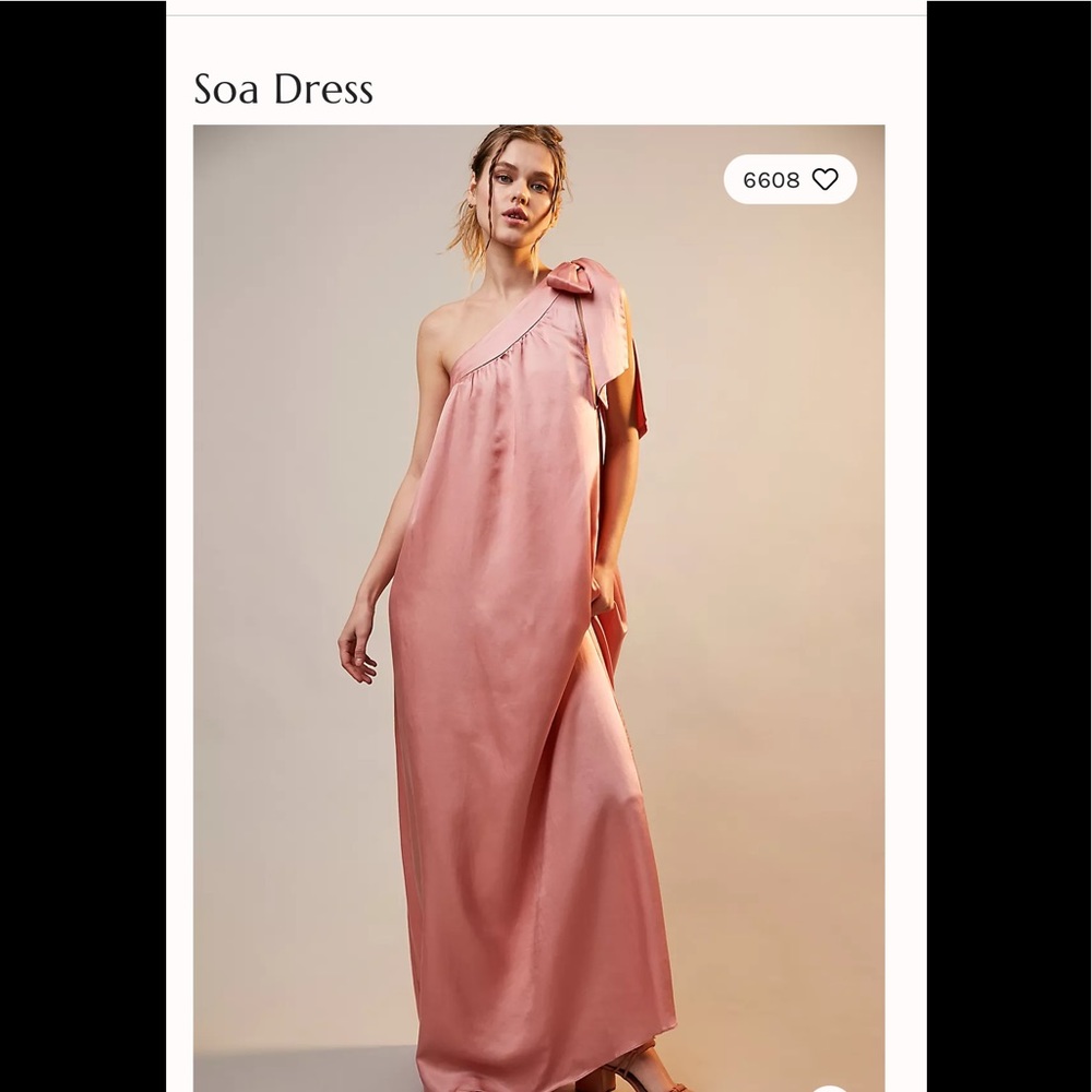 Worn one size Small Free People Soa Maxi Dress